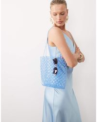 ASOS - Beaded Tote Bag - Lyst