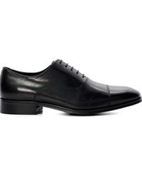 Dune - Solver Wf Wide Fit Leather Oxford Lace-Ups - Lyst