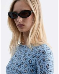 & Other Stories - Rounded Cat Eye Style Sunglasses - Lyst