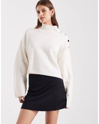 ASOS - Polyamide Slinky Mini Skort - Lyst