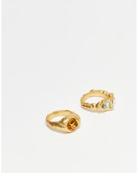 & Other Stories - 2-pack Textured Rings - Lyst