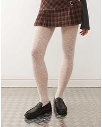 Weekday - Lace Tights - Lyst