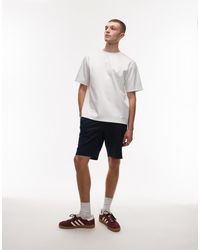 Mango - Chinoshort Van Linnenmix - Lyst