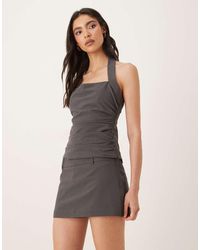 Nia - Ariel Co-Ord Mini Skirt - Lyst