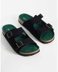 Only & Sons - Faux Suede Mule Sandals - Lyst