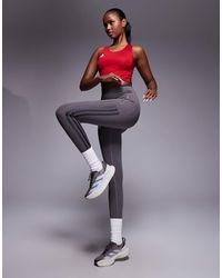 adidas Originals - Adidas Training Optime 3 Stripe 7/8 Leggings - Lyst