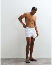 ASOS - Seersucker Swim Shorts - Lyst