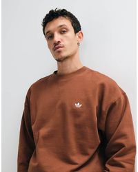 adidas Originals - Loose Crew Neck Sweatshirt - Lyst