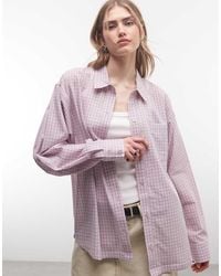 Collusion - Oversized Boxy Long Sleeve Shirt - Lyst