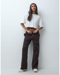 4505 - Straight Leg Sweatpants With Adjustable Waist - Lyst