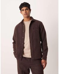 ASOS - Wool Mix Overshirt - Lyst