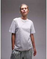 TOPSHOP - Premium Short Sleeve Tee - Lyst