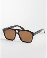 Quay - Quay Soundcheck Large Aviator Sunglasses - Lyst