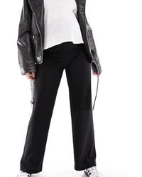 Mama.licious - Mamalicious Maternity Over The Bump Ribbed Wide Leg Trousers - Lyst