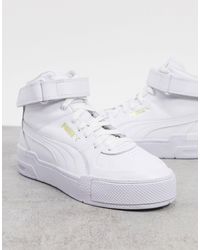 puma high top trainers womens