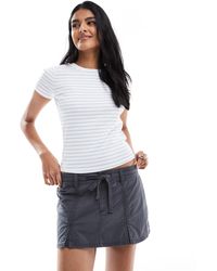 Hollister - Pleated Mini Skirt - Lyst
