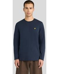 Lyle & Scott - Ls T-Shirt Boxy Fit Long Sleeve T-Shirt - Lyst