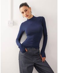 Dr. Denim - Aria - t-shirt cintré doux à manches longues - Lyst
