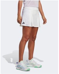adidas Originals - Falda blanca plisada tennis club - Lyst