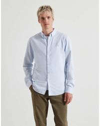 Farah - Brewer Stripe Long Sleeve Shirt - Lyst
