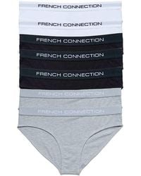 French Connection - 7 Pack Cotton Ladies Briefs - Lyst