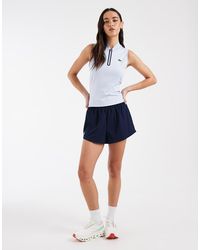Lacoste - Tennis Performance Layered Logo Shorts - Lyst