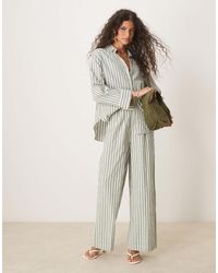 Nobody's Child - – parker – weit geschnittene leinenhose - Lyst