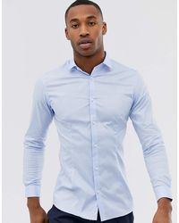 Jack & Jones - Premium Super Slim Fit Stretch Smart Shirt - Lyst