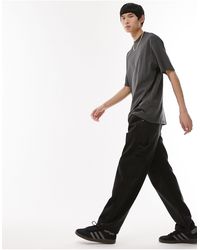 TOPMAN - T-shirt oversize - anthracite - Lyst