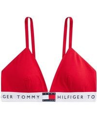 Tommy Hilfiger - Bralette Triangular De - Lyst