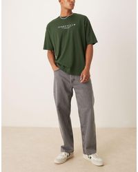 ARKET - Mist Low Rise Baggy Wide Leg Jeans - Lyst