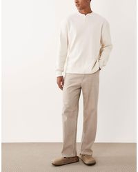 Jack & Jones - Alex - jean baggy à détail poche - gris clair - Lyst