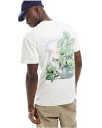 Abercrombie & Fitch - Yellowstone River Pocket And Back Print T-shirt - Lyst