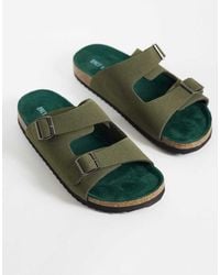 Only & Sons - Faux Suede Mule Sandals - Lyst