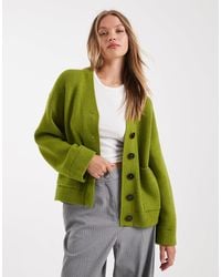 ASOS - – boyfriend-strickjacke - Lyst