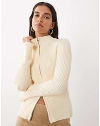 Motel - Ranala Zip Thru Jumper - Lyst