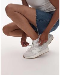 New Balance - 370 Gum Sole Trainers - Lyst