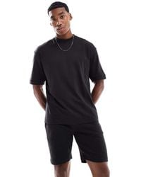 Brave Soul - Oversized T-Shirt & Short Co-Ord Set - Lyst