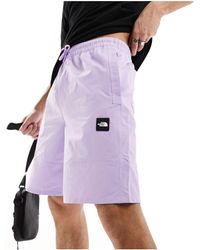 The North Face - Nse sakami - short à logo - lilas - Lyst