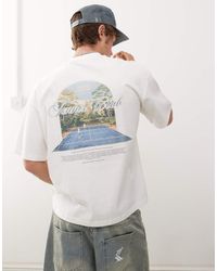 Prohibited - T-Shirt Met Grafische Grand Match-Print - Lyst