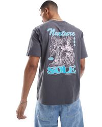 Nike - T-shirt à motif graphique - foncé - Lyst