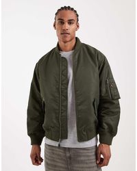 Levi's - Chaqueta Bomber Ma-1 De -Verde - Lyst