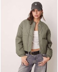 New Look - Gewatteerd Bomberjack - Lyst