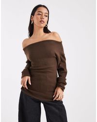 ASOS - – geraffter strickpullover - Lyst