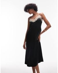 & Other Stories - Satin Midi Dress Slip Dress - Lyst