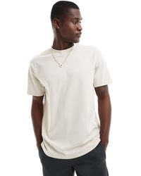 Hollister - Camiseta beis holgada cooling - Lyst