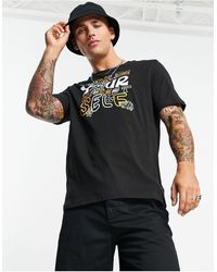 PUMA - Graphic T-shirt With Backprint - Lyst