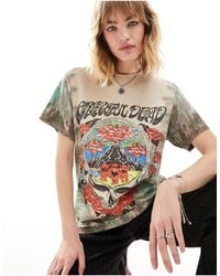 Daisy Street - Grateful Dead Retro Graphic T-shirt - Lyst