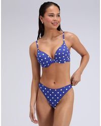 Boux Avenue - Hydra Super Push Up Bikini Top Summer Plunge Swimwear - Lyst