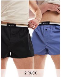 BOSS - 2 Pack Boxer Shorts - Lyst